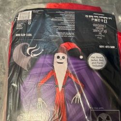 Nightmare Before Christmas 13 Ft Jack Skellington Santa Outfit $300