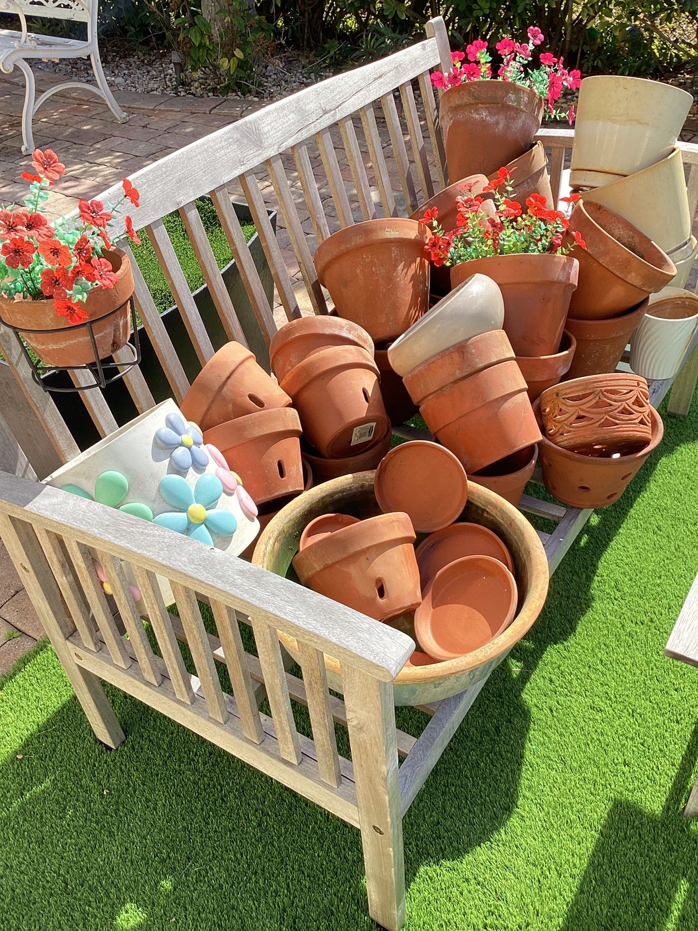 Big Gardening Pots Lot