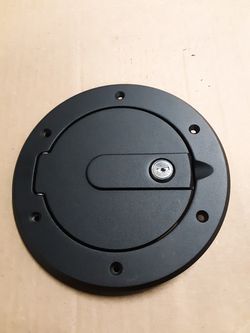 NEW! Billet aluminum fuel door Jeep JL