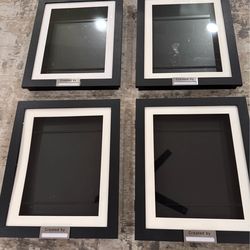 Kids Art Frames Changeable 12”x14” Black set of 4