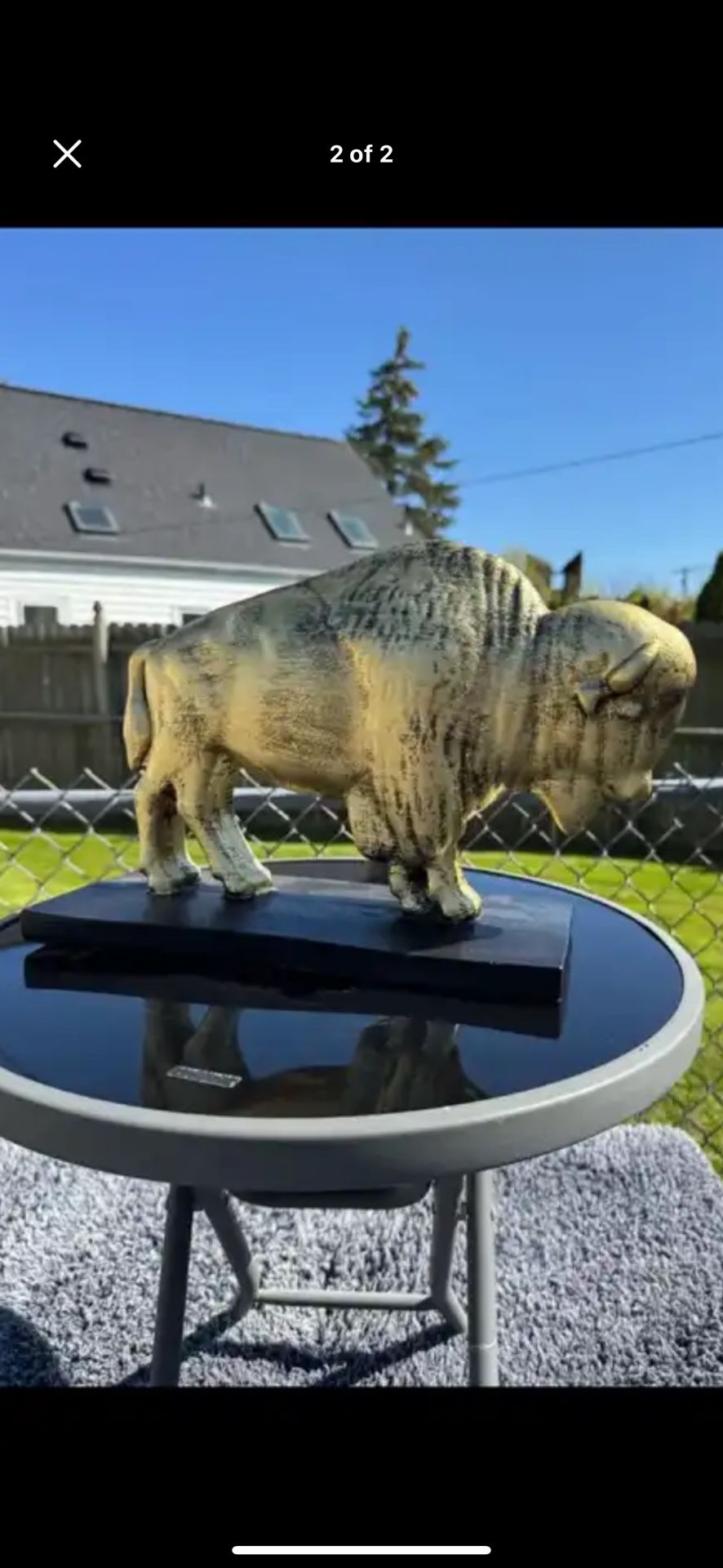 The Golden Buffalo Statue