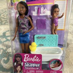 Barbie Doll Bath Toy Set 