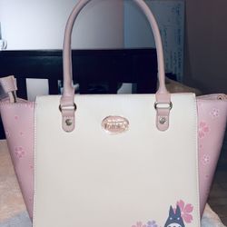 Viral Studio Ghibli My Neighbor Totoro Sakura Satchel Bag 
