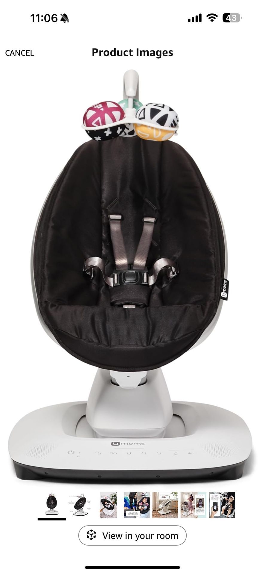 Mamaroo Baby Soothing Swing