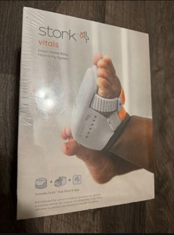 NEW & SEALED Stork Vitals Smart Baby Monitor – Hub, Boot & App