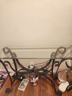 Glass Sofa Table for sale
