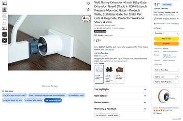 summer infant gate with wall protectors