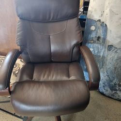 Lazy Boy Leather Office Chair