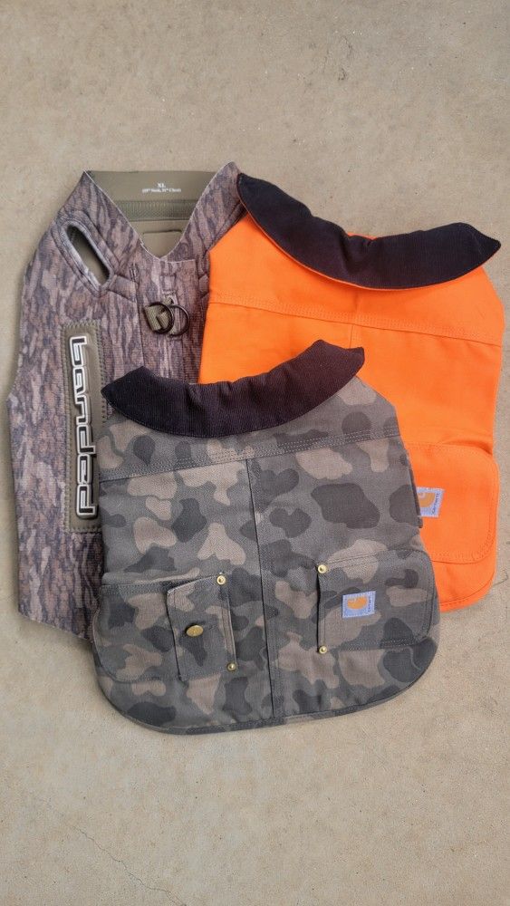 Dog Brush and Water Vests