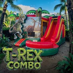 3D T Rex Side Slide Combo.