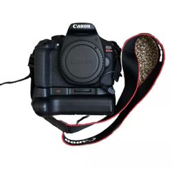 Canon Rebel EOS Rebel T6 Digital SLR Camera with EF-S 18-55, Batteries & Vivitar