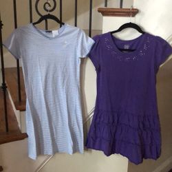 2 Dresses girls Size xL