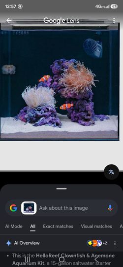 Hello Reef 15 gallon aquarium tank NEW
