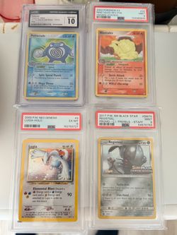 Poliwrath , Lugia , ninetales registeel lot