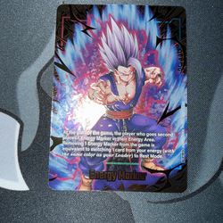 Dragon Ball Super Card Game 2nd Anniversary GOLD Energy Marker Beast Gohan E-128