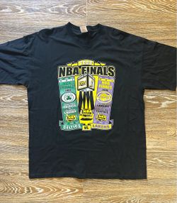 Lakers 2008 NBA Finals Tornado Activewear Kobe Bryant & Team T-Shirt 2XL