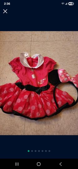 Disney Baby Hot Pink Minnie Mouse Dress