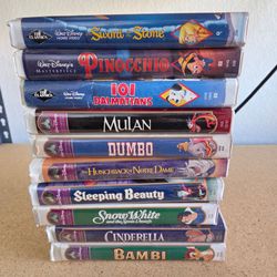 Disney VHS lot