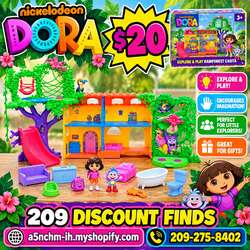 Nickelodeon Dora Explore & Play Rainforest Casita