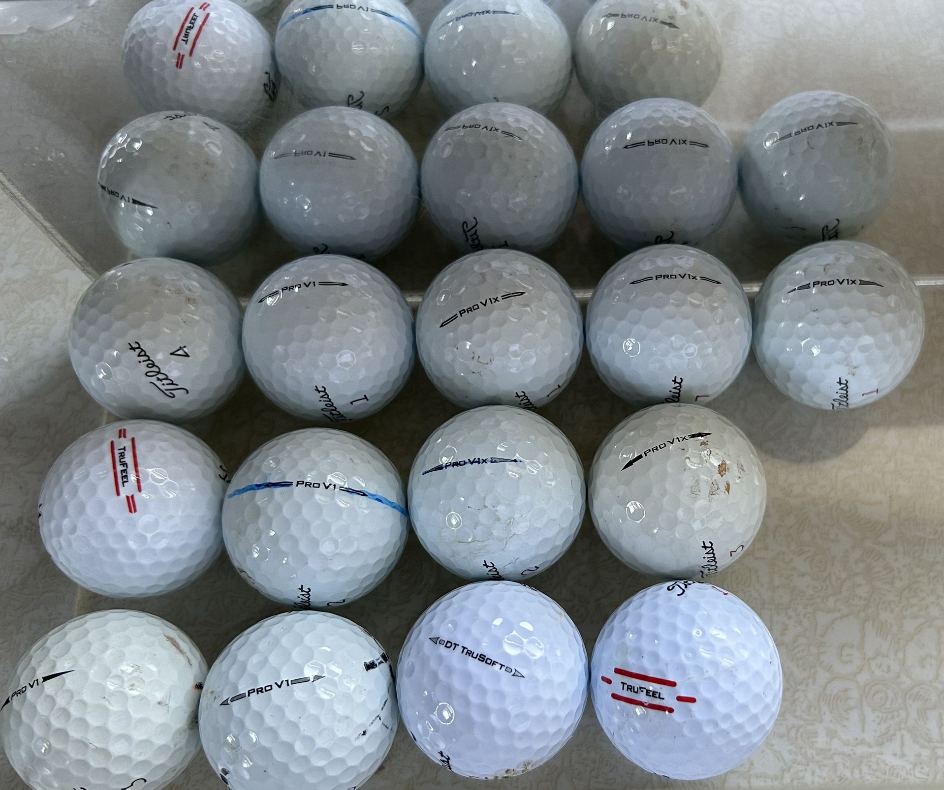 Titleist Pro V1x Golf Balls etc. 13ct.