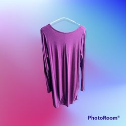 Women's purple Gilligan's & O'Malley Dress Size M