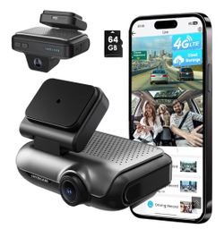 Front And Rear Car Dash Camera With 4G And SD Card