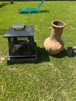Fire Pit and Chimnea