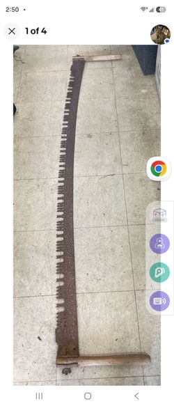 VINTAGE TWO MAN CROSSCUT  SAW