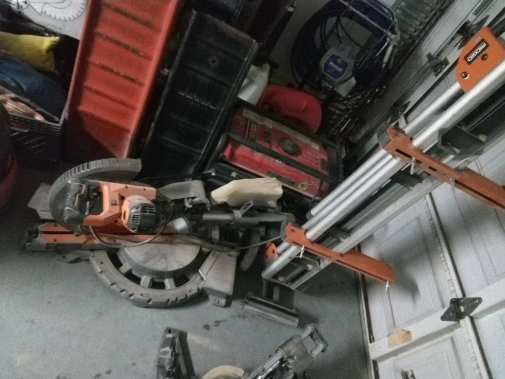 Chop Saw And Stand
