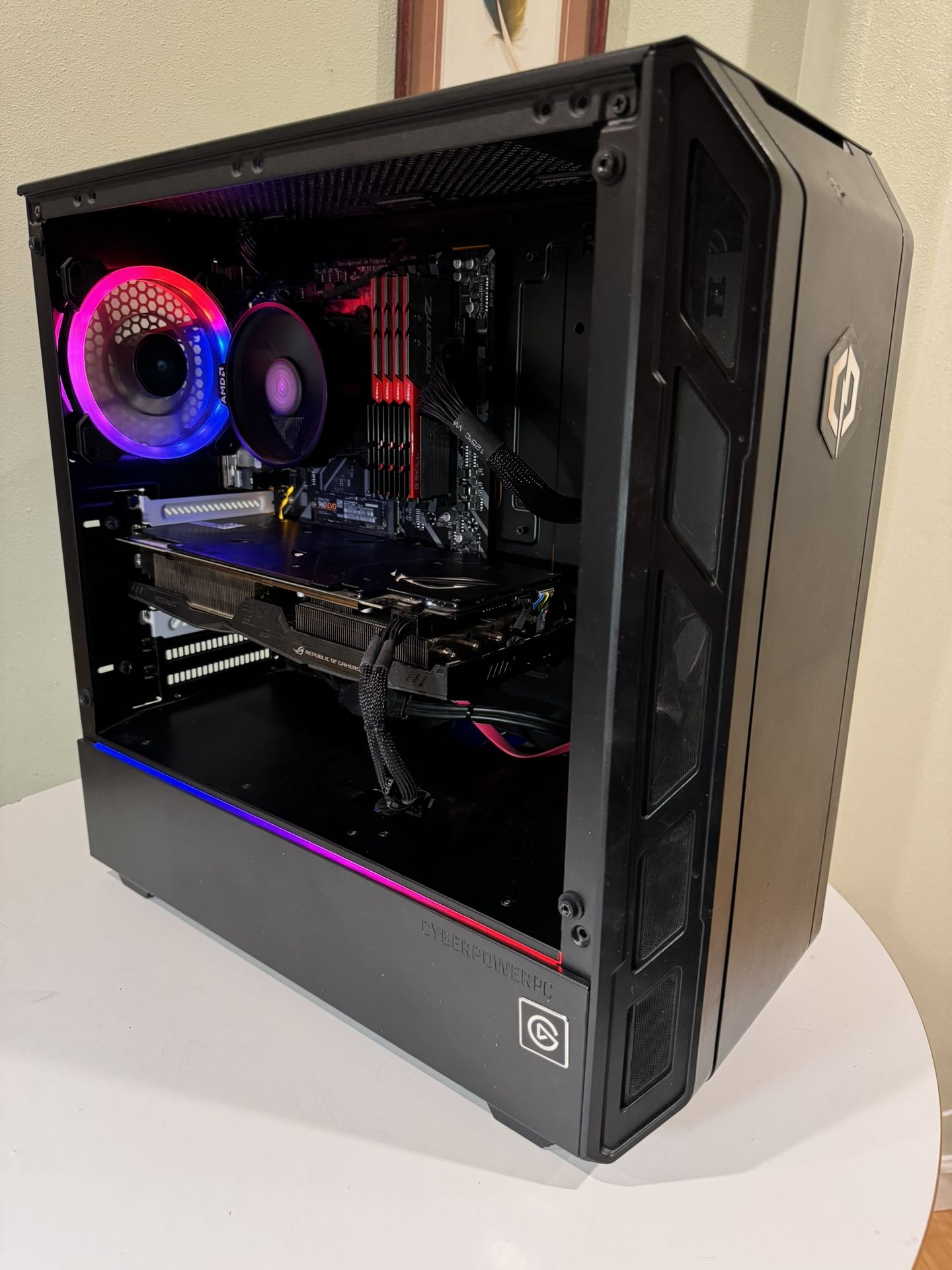 Ryzen 7/32gb Ram/RX 580 8gb Gaming PC Desktop Computer Windows 10 VR READY