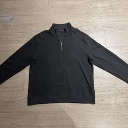Banana Republic Mens Quarter Zip Fleece XL