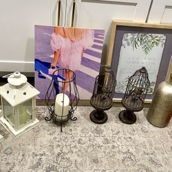 Misc Home Decor Items (selling As A Group)