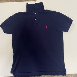 Navy Blue Polo Shirt 
