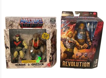 Masters of the Universe Masterverse Heroes Bundle: He-Man + Hordak & Grizzlor