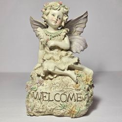 Welcome Fairy Garden Figurine