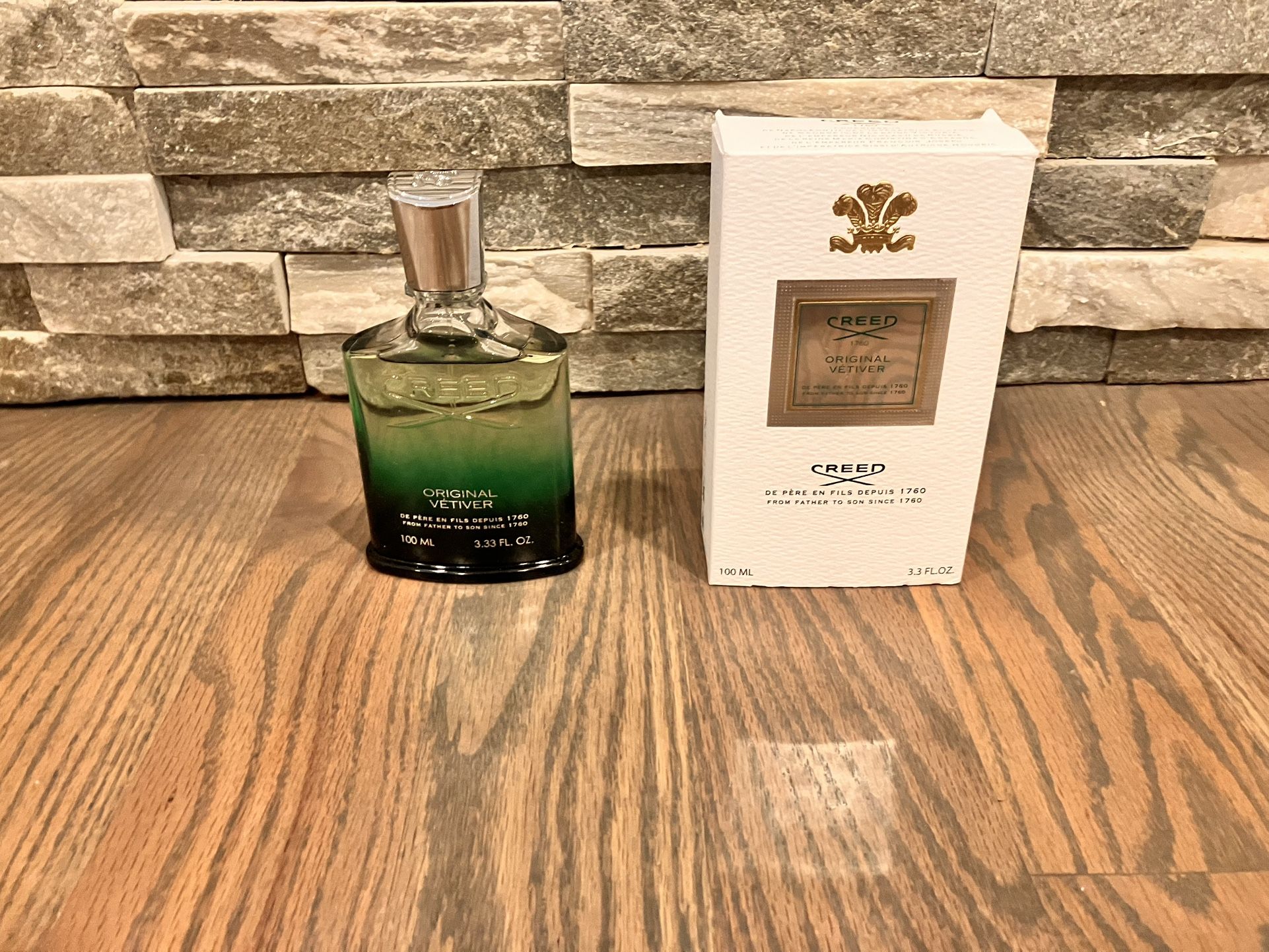 Creed Vetiver by Creed EDP Cologne for Men 3.3 Fl oz  New In Box