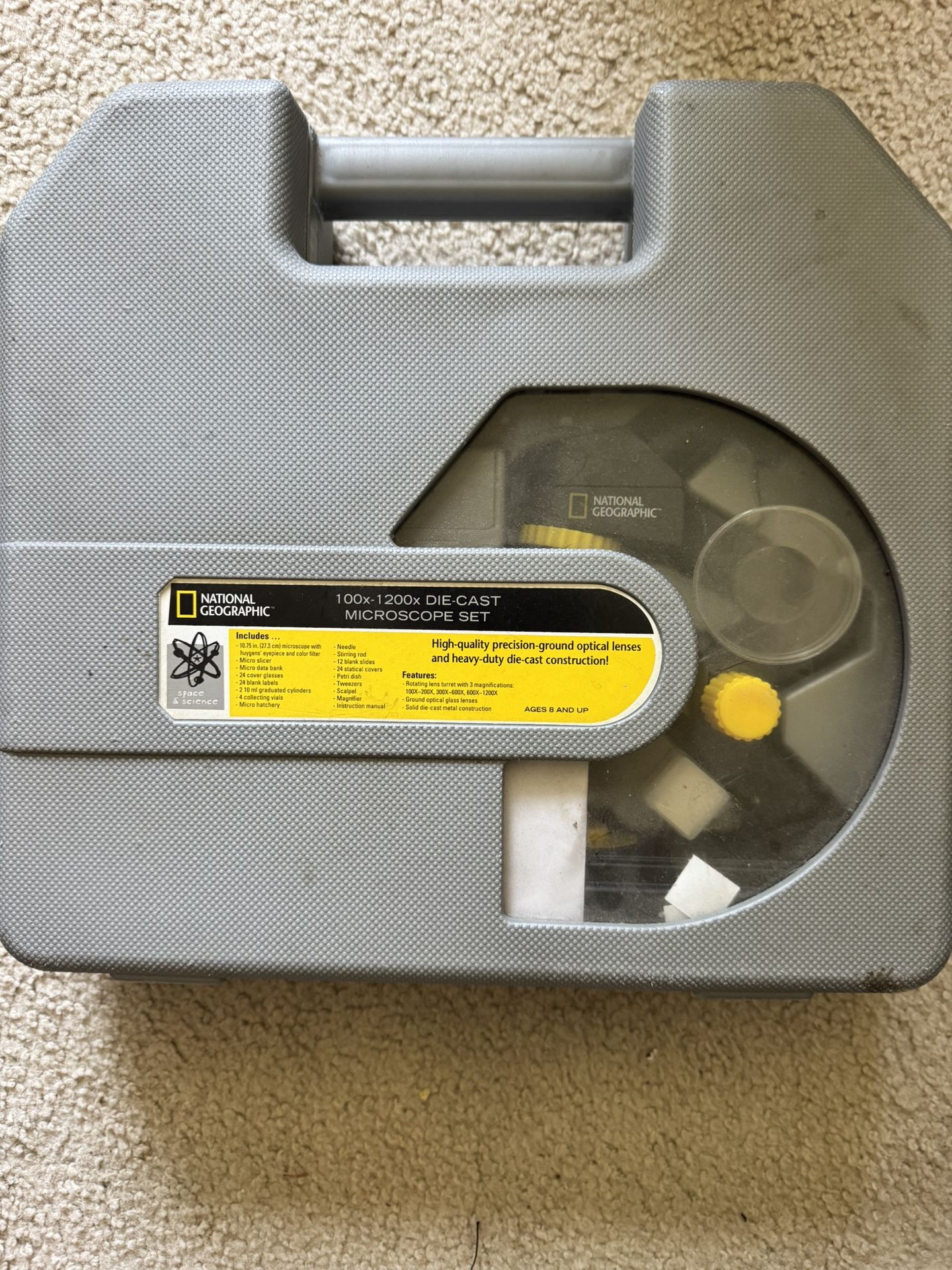national geographic microscope set