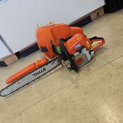 Stihl MS 290 Farm Boss 56.5cc Chainsaw In Case with 25" Bar & Cover 816029-1