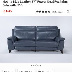 Dual Reclining Couch