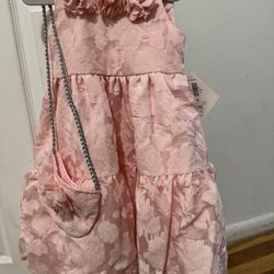 toddler girl Pink dress 5T NWT 