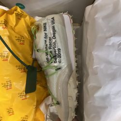 Mens Size 14 Off White/nike W Waffle Racer
