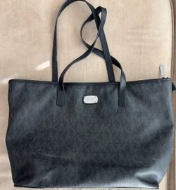 Michael Kors Black Monogram Tote Bag