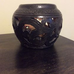 Pottery Candle Holder