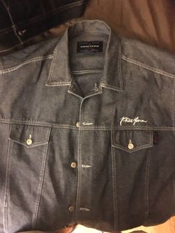Brand New Phat Farm denim (blue) jacket 3XL