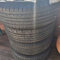 Camry 2013 tires and wheels 1 month old