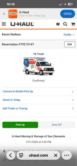 FREE UHaul Boxes