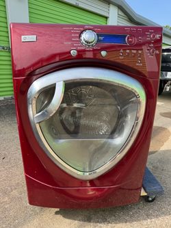 Electric Dryer – GE Profile 7.5 Cu Ft – Vermilion Red – Excellent Condition