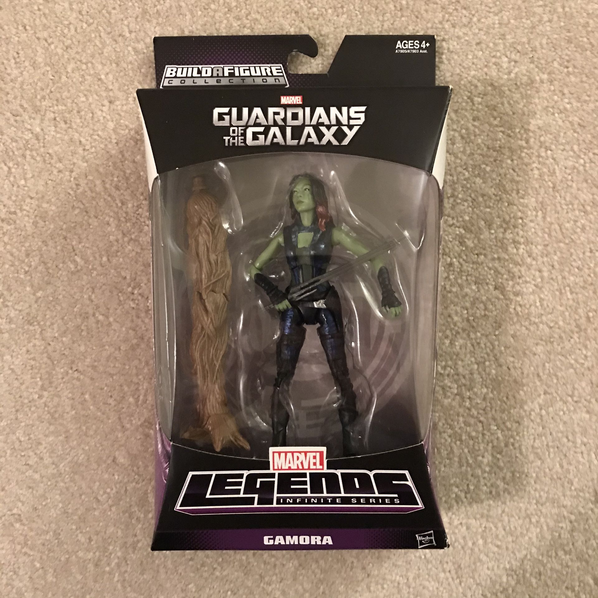 New Guardians of galaxy gamora marvel legends infinite series figure figurine hasbro