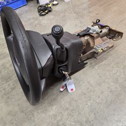 2011 Complete Steering Column W/ Wheel & Key