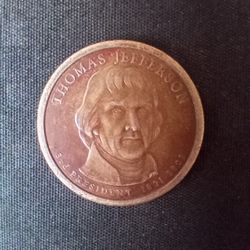 Thomas Jefferson Presidential Dollar
